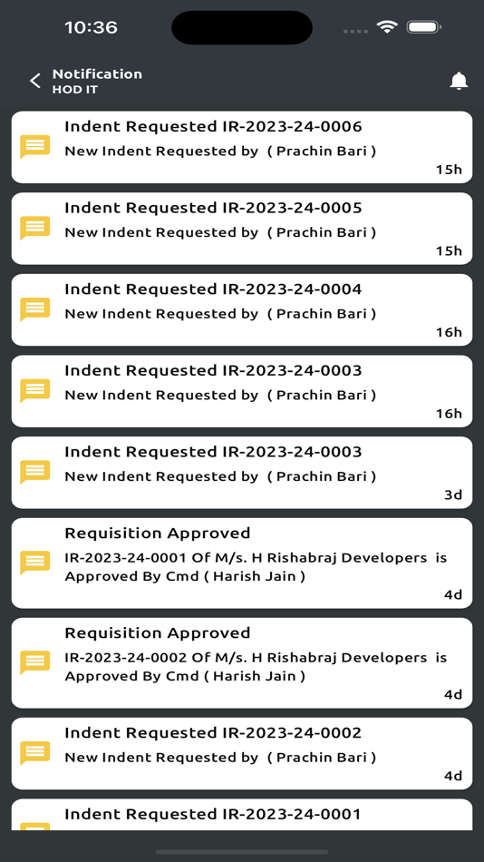 #8. HRR ERP (iOS) 由: Abhishek Mishra
