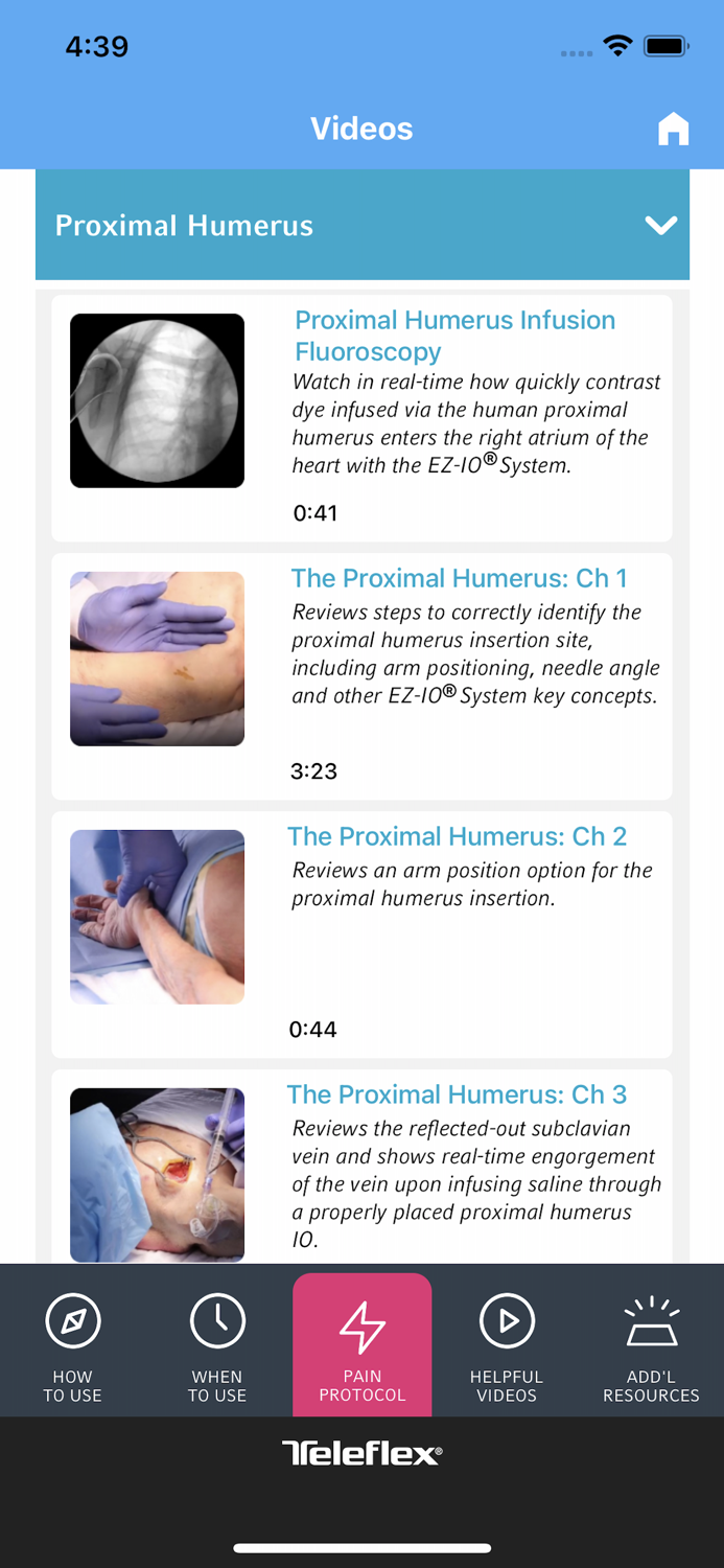 Teleflex Arrow® EZ-IO® App