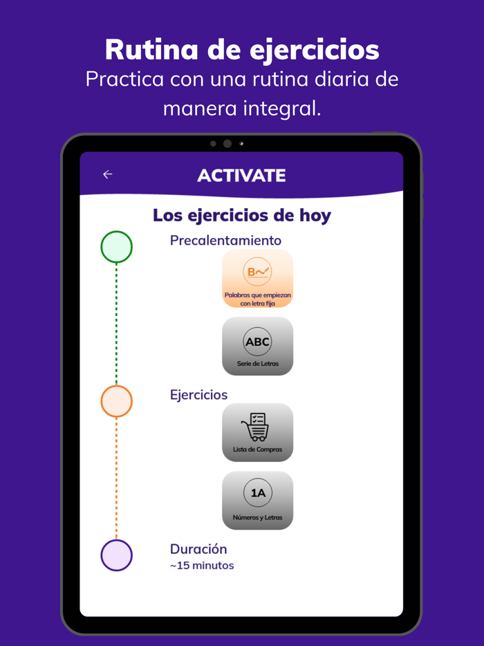 ACTIVATE Gimnasio Cerebral