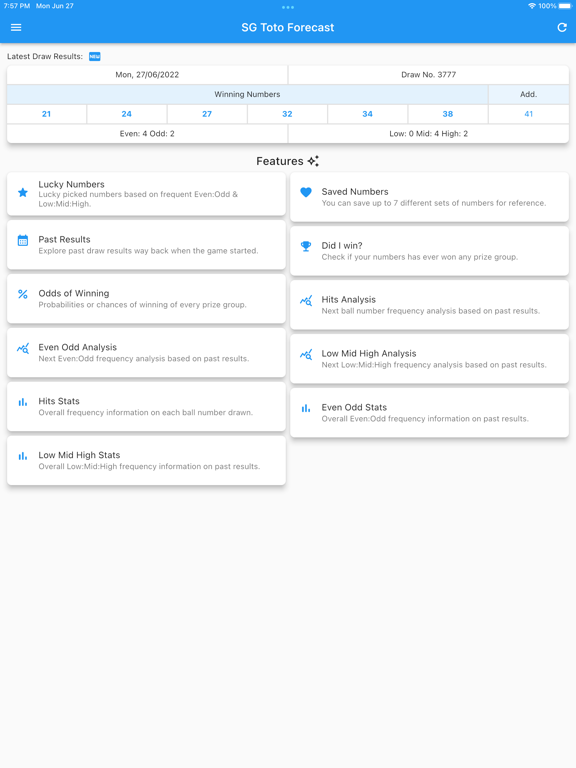 App screenshot