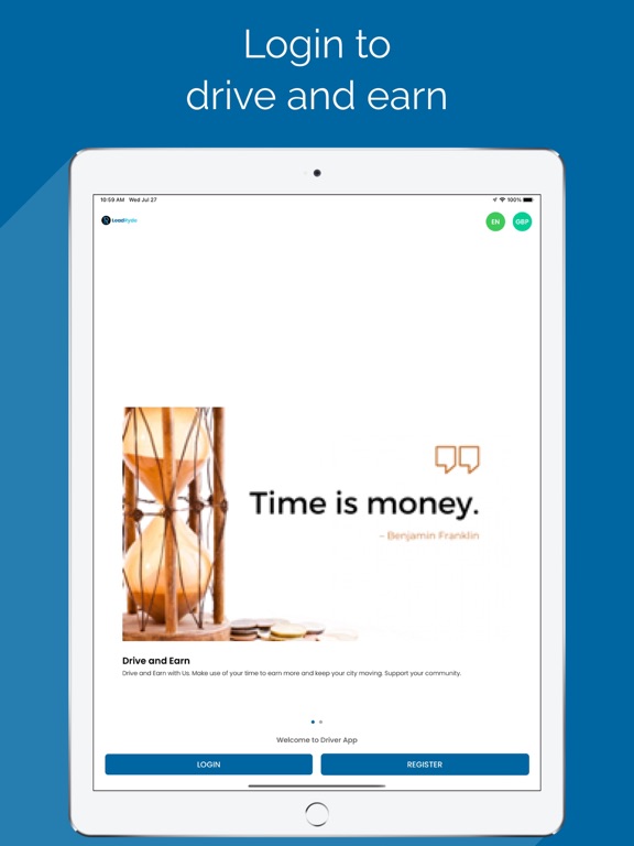Screenshot #5 pour LeadRyde Driver: Drive to Earn