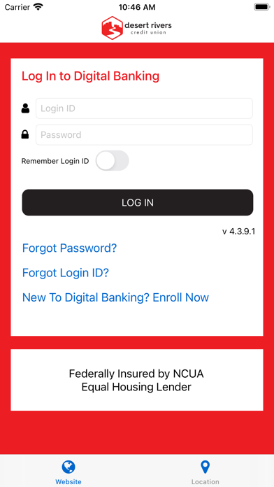 Desert Rivers CU Mobile Screenshot
