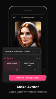 ai talking avatar - ai voices iphone screenshot 4