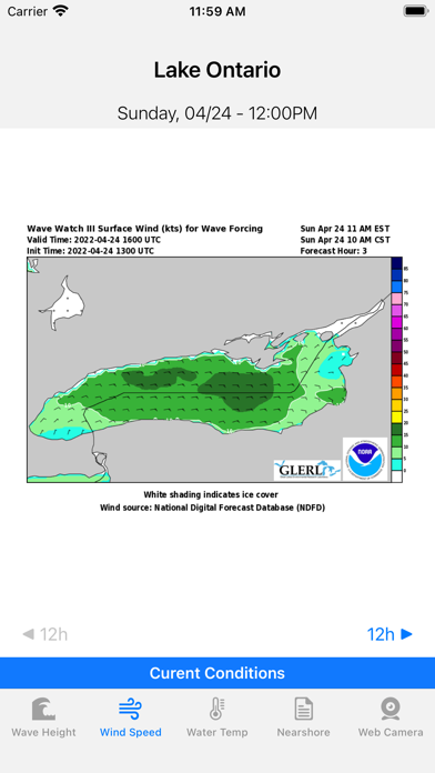 Great Lakes - Forecast Screenshot