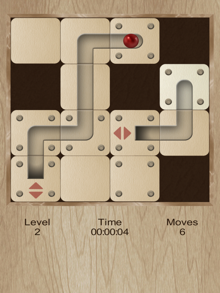 Roll the labyrinth portal ball