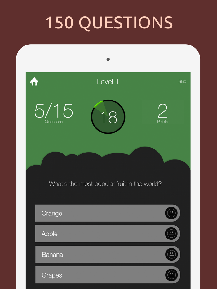 Food Quiz Test Trivia Game