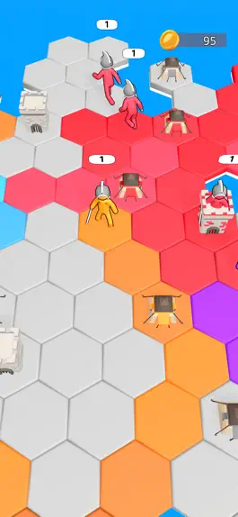 Game screenshot Hexagon Wars 3D apk