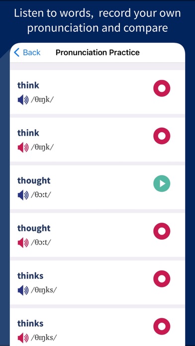 Oxford Advanced Learner's Dictスクリーンショット