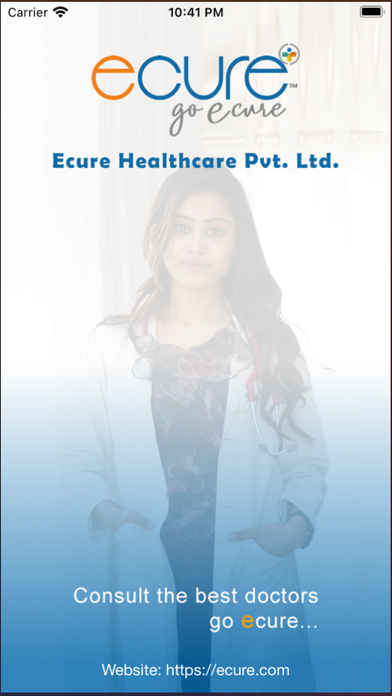Ecure - Online Doctor Consult Screenshot