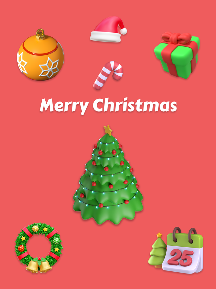 Christmas Stickers-2023 Wishes