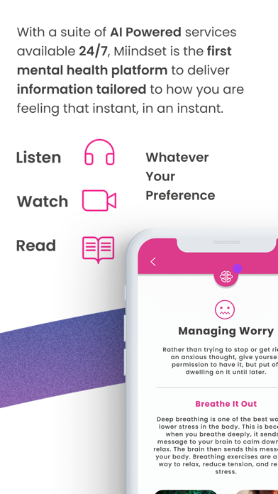 Miindset Screenshot