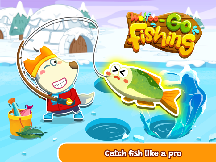 Wolfoo Fishing Game Fishtank