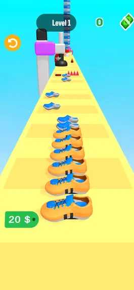 Game screenshot Shoes Stack 3D - Sneakers Run mod apk