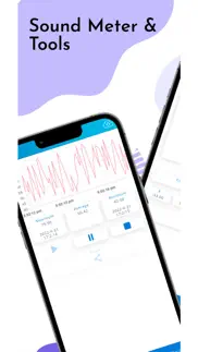 sound meter-noise detector app iphone screenshot 1