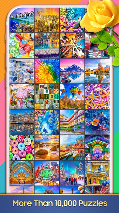 Jigsaw World Puzzles Game Screenshot