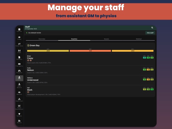 Football Legacy Manager 23 iPad screenshot 4 - Games app