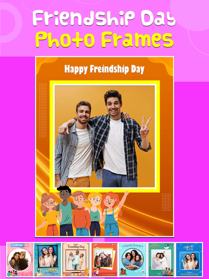 Friendship Day Frames and Cards