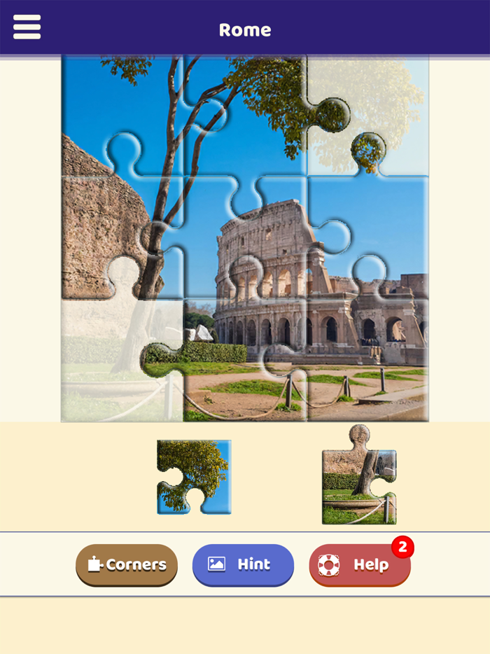 Rome Sightseeing Puzzle