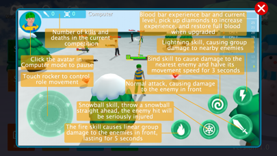 Snowball Throwing Battle Screenshot