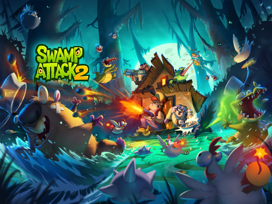 Swamp Attack 2 iPad screenshot 6 - Games app