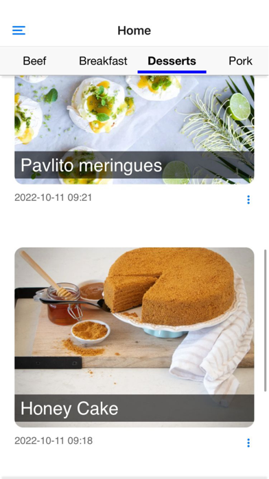Recipes for Thermomix app Screenshot