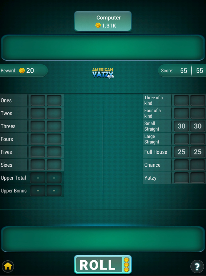 Yatzy Game Dice Offline
