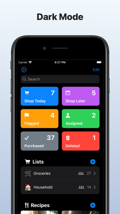 Shopminder Screenshot