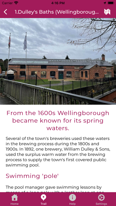Wellingborough Town Trails Screenshot