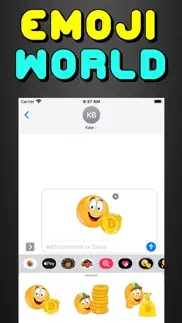 bitcoin emojis iphone screenshot 1
