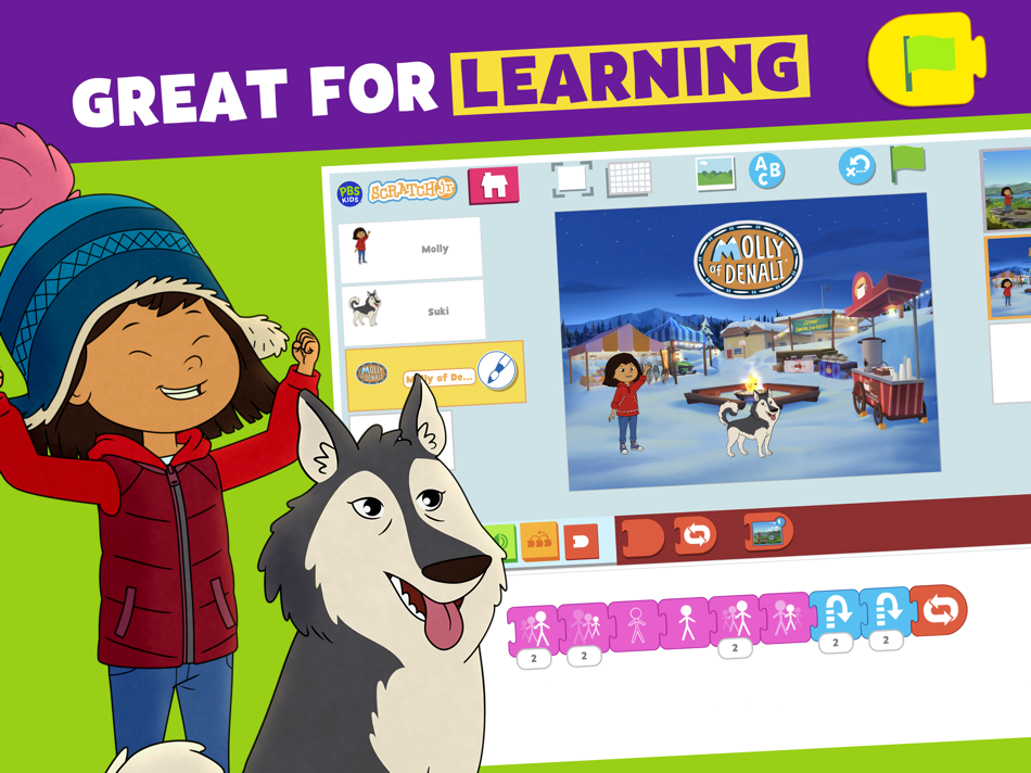 #8. PBS KIDS ScratchJr (iOS) 由: PBS KIDS