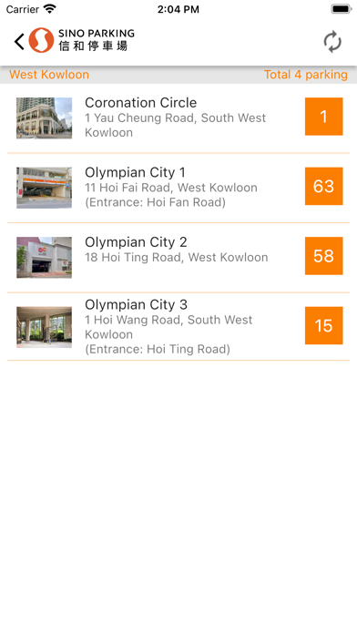 Sino Parking Screenshot