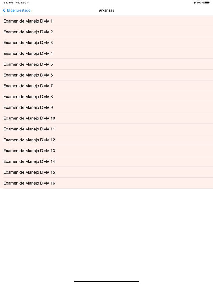 Examen de manejo Motocicleta