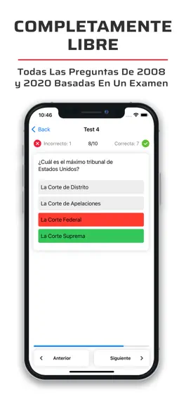 Game screenshot Examen de Ciudadanía de EE. UU apk