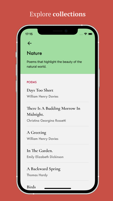 The Poetry Corner Screenshot