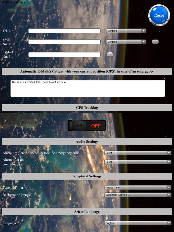 panSOS - Emergency App