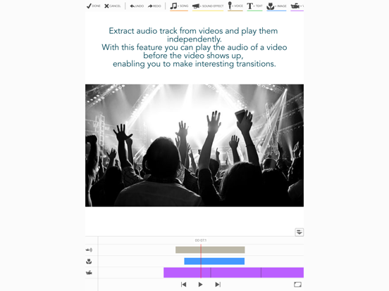 Videocraft - Video Editor Pro iPad app afbeelding 7