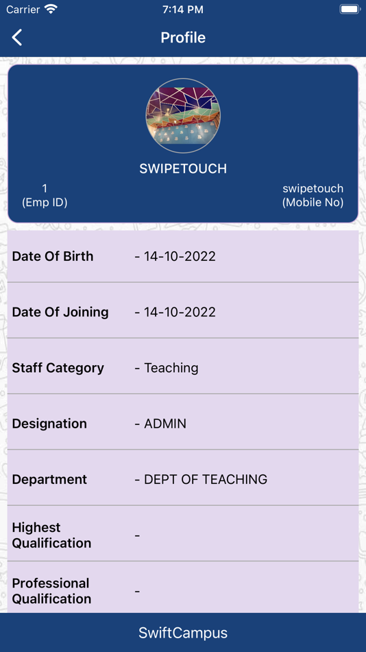 #2. SwiftCampus Teacher (iOS) 由: SwipeTouch Edutech Pvt. Ltd.