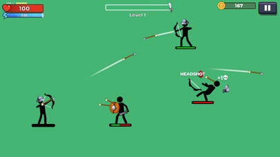 The Archers 2: stick man game Screenshot