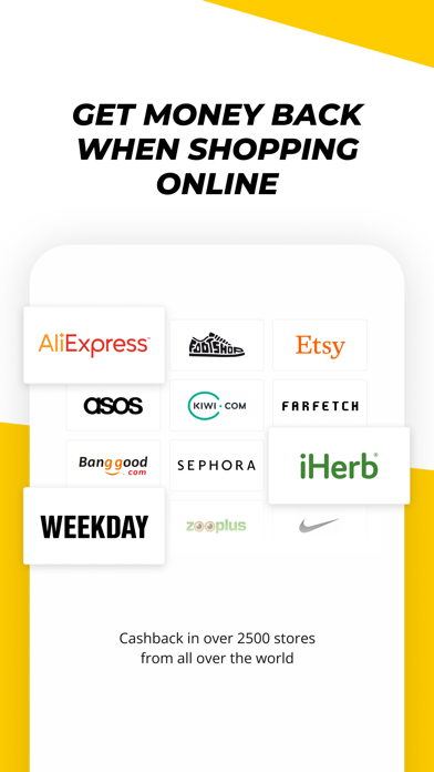 Screenshot #1 for LetyShops — Cashback service