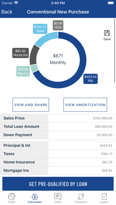 WSB Mortgage Screenshot