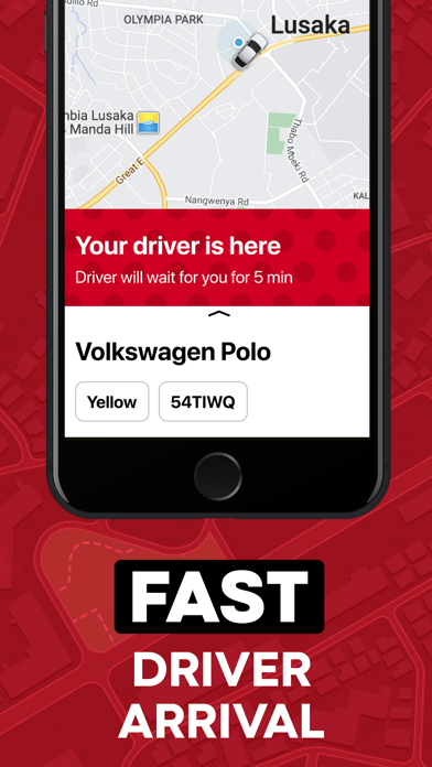 ZamCab: Taxi Zambia Screenshot