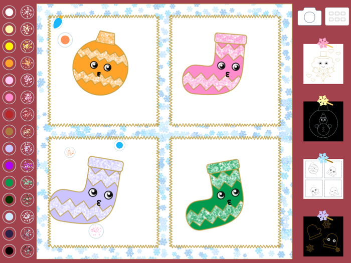 Christmas Coloring Kid Toddler