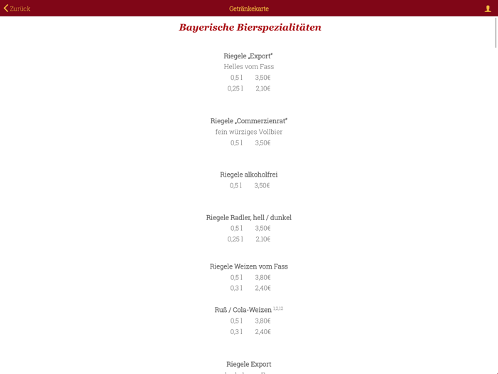 RESTAURANT Goldener Hirsch