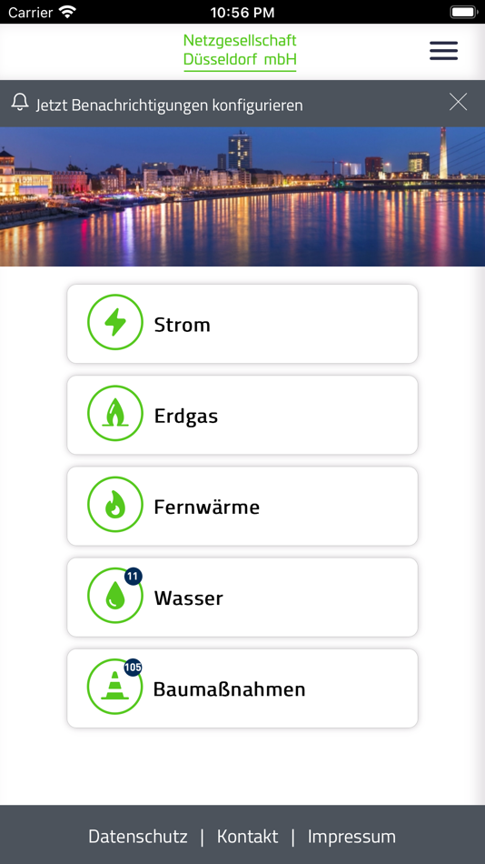 #1. Netze Düsseldorf (iOS) 由: TBZ Services GmbH