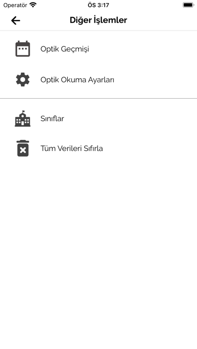 Bilgi Sarmal Optik Okuma Screenshot