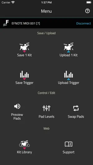 EFNOTE Tools (Mobile) screenshot 1