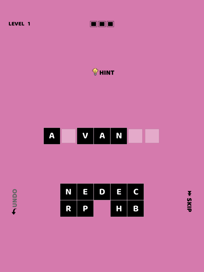 The Second Word - Crossword