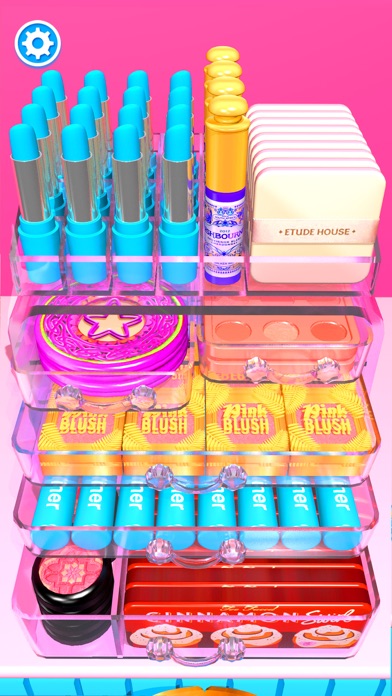 Makeup Organizing: Girl Games Screenshot on iOS