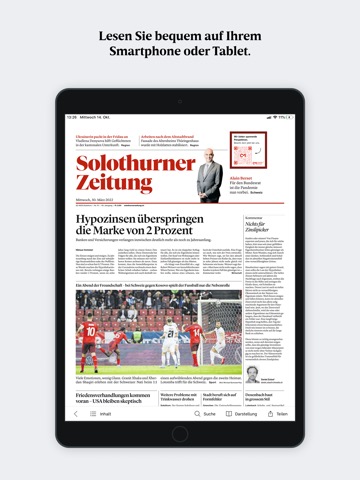 Solothurner Zeitung E-Paperのおすすめ画像1