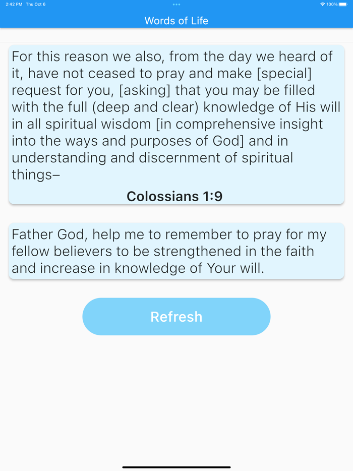 Words of Life - Devotional